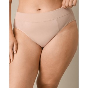 Playtex Tummy Smoothing High-Cut Brief Underwear Pack, 3-Pack - 1 of 4