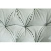 White Oversized swivel armchair, 360 degree swivel bucket chair, suitable for living room and bedroom - 3 of 4