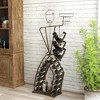 Christmas and Halloween Waiter Wine Rack ,Freestanding Wine Rack with Storage Bottle,Wine Storage Home Bar for Liquor and Wine - 3 of 4