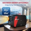 Hcalory Horizontal 5KW-8KW Diesel Heater 5L Tank with Smart Altitude Control & Bluetooth for RV, Truck, Boat - 4 of 4