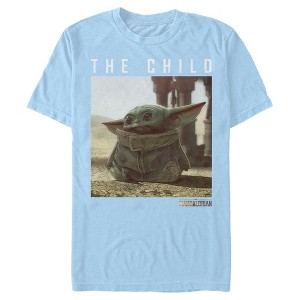 Men's Star Wars The Mandalorian The Child Frame T-Shirt - 1 of 3