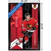 Trends International NHL Chicago Blackhawks - Connor Bedard 24 Framed Wall Poster Prints - 3 of 4
