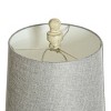 Gilda Table Lamp Distressed Gray/Cream - StyleCraft - image 4 of 4