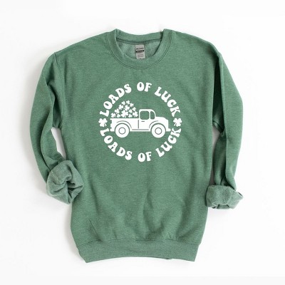Simply Sage Market Women's Graphic Sweatshirt Loads Of Luck Truck