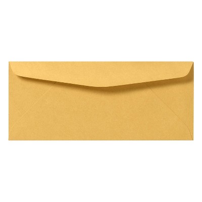 LUX Self Seal #12 Business Envelope 4 3/4" x 11" Brown Kraft 50/Pack (66456-50)