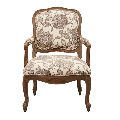 NicBex Polyester Accent Chair,Upholstered Living Room Chairs with Camel Backrest and Wood Legs,Modern Armchair,Accent Chairs for Living Room