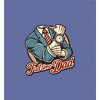Full Time Dad Business Suit Adult Crew Neck Short Sleeve Tee - 2 of 3