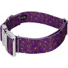 Country Brook Petz 1 1/2 Inch Premium Purple Paisley Dog Collar - 4 of 4