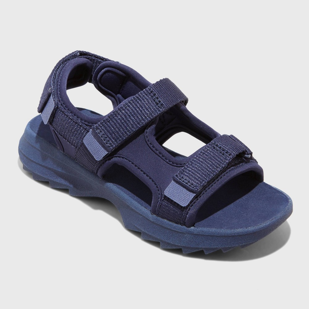 Boys' Ryder Ankle Strap Sandals - art class™ Navy Blue 4