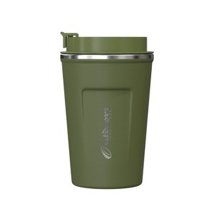 Outdoors Professional Stainless Steel Double-Walled Vacuum-Insulated Coffee Cup with Spillproof Lid - 1 of 4