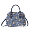 Signare USA Jane Austen Blue Convertible Top Handle Handbag - 3 of 4