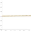 Black Bow Jewelry 1.9mm, 14k Yellow Gold, Solid Box Chain Necklace - 4 of 4