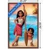 Trends International Disney Moana 2 - Moana and Simea Framed Wall Poster Prints - 3 of 4