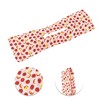 Unique Bargains Women's Cute Apple Pattern Hair Curler Red White 1 Pc - image 3 of 3