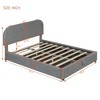 Teddy Fleece Full? Size Upholstered Platform Bed with Hydraulic Storage System - 4 of 4