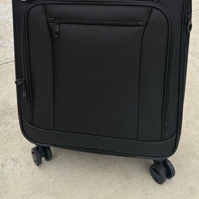 SWISSGEAR Zurich Softside Medium Checked Suitcase - Black : Target