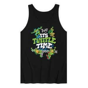 Men's - Teenage Mutant Ninja Turtles - It's Turtle Time Graphic Tank Top - 1 of 3