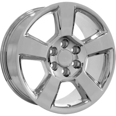OE Wheels LLC CV76-20090-6550-27C Chrome Wheel Painted (20 x 9. inches /6 x 139 mm, 27 mm Offset)