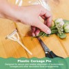 Unique Bargains Plastic Triangle Corsage Buttonhole Safety Pins - 4 of 4