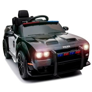 GARVEE 12V Kids Ride-On Car, Licensed Dodge Challenger Battery Powered Vehicle with Remote Control, Spring Suspension, Music & LED Lights - 1 of 4