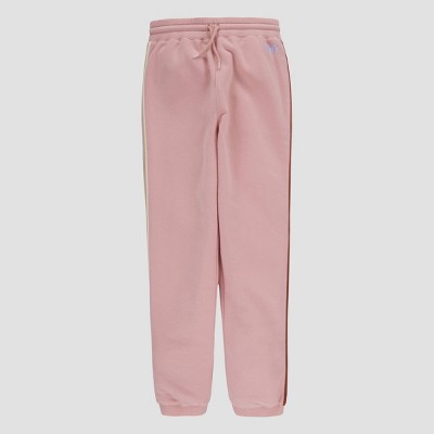 Girls' Fleece Jogger Pants - Cat & Jack™ Rose Pink L