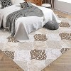 Area Rug with Ultra-Thin Soft Pile, Machine Washable Non-Slip Carpet with Durable Rubble Backing, Large Rug for Living Room & Bedroom - 3 of 4