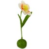 Northlight 19" Large Daisy Flower Artificial Spring Floral Table Top Decoration - Green/Yellow - 2 of 4