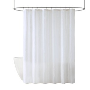 Racxily Sheer Shower Curtain Modern Bathroom Window Curtain Liner - 1 of 4