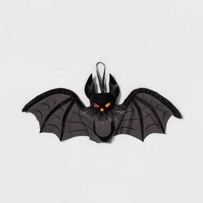 Plush Bat Black M Halloween Decorative Prop - Hyde & EEK! Boutique™