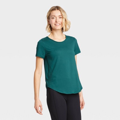 teal green color tops for womens