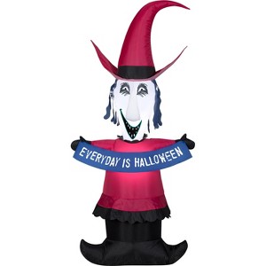 Gemmy Airblown Inflatable Shock Disney, 4 ft Tall, Red - 1 of 4