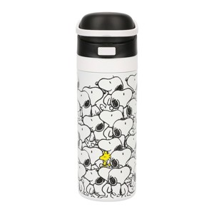 Peanuts Snoopy and Woodstock 24 Oz. Stainless Steel Water Bottle - 1 of 4