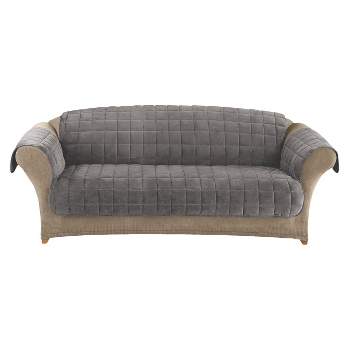 Antimicrobial Quilted Sofa Furniture Protector - Sure Fit