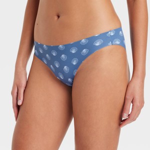 Women's Invisible Edge Laser Cut Cheeky Bikini Underwear - Auden™ - 1 of 4