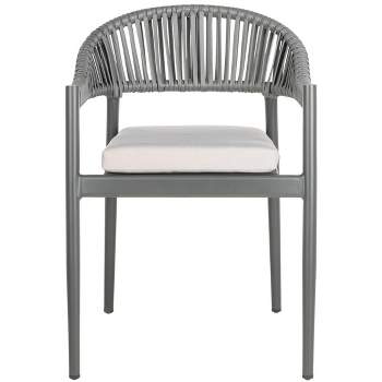 Greer  Rope Chair (Set Of 2) - Grey - Safavieh.