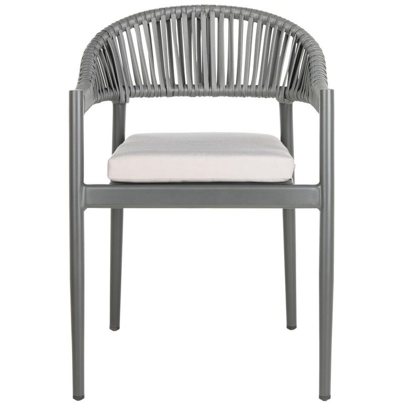 Greer  Rope Chair (Set Of 2) - Grey - Safavieh., 1 of 10