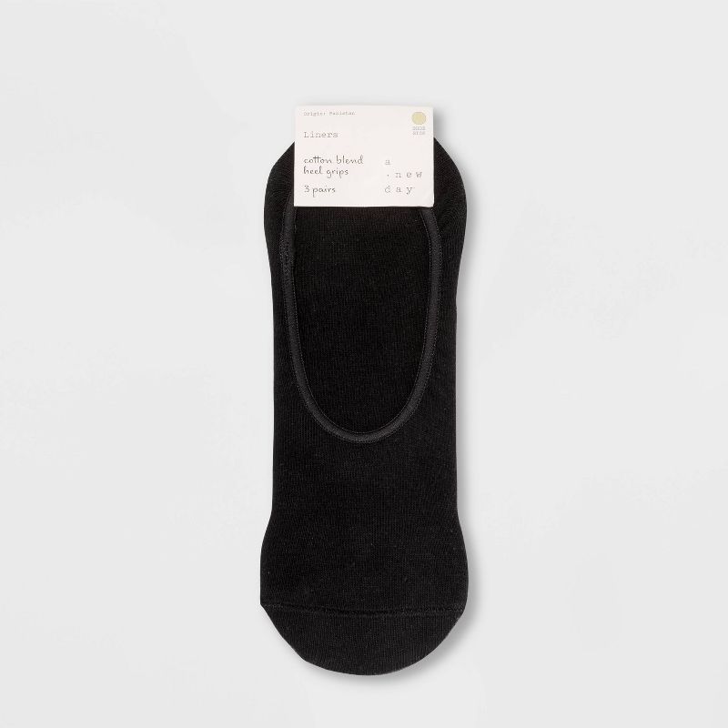 Women's 3pk Liner Socks - A New Day™ 4-10, 3 of 4