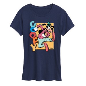 Women's - Disney - Goofy Short Sleeve Graphic T-Shirt - 1 of 4