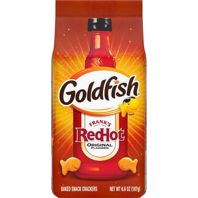 Goldfish Franks RedHot Bag, 6.6 oz Bag, Pack of 2