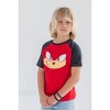 SEGA Sonic The Hedgehog Knuckles Tails 3 Pack Graphic T-Shirts Red/Blue/Yellow - 2 of 4