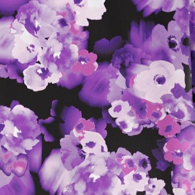 purple blurry floral