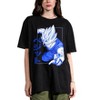 Dragon Ball Z Adult Black Crew Neck Oversized Heavyweight Short Sleeve Tee - 3 of 3