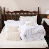 Ruffle Comforter Set -9 Pieces Cozy Bedding Set with Comforters, Sheets, Pillowcases & Shams - 4 of 4