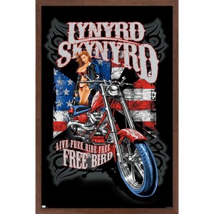 Trends International Lynyrd Skynyrd - Free Ride Framed Wall Poster Prints - 1 of 4