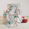 Santa Claus Lane Reversible Blanket - Levtex Home - 2 of 4