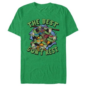 Men's Teenage Mutant Ninja Turtles The Best Don't Rest T-Shirt - 1 of 3