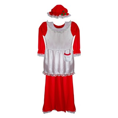 Northlight Red and White Women's Mrs. Claus Costume Set Size: Standard Size