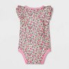 Baby Girls' Solid Ruffle Bodysuit - Cat & Jack™ - 2 of 4