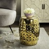 Lattice Coin Stool - Indoor/Outdoor - ACS4510 - Safavieh - 2 of 3