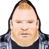 Bleacher Creatures WWE Brock Lesnar 24" Bleacher Buddy - 3 of 4